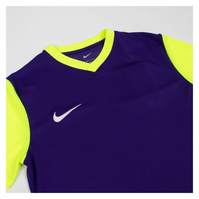 Nike Tiempo Premier 2 Short Sleeve Jersey Court Purple-Volt-White