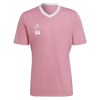 adidas Entrada 22 Short Sleeve Jersey Semi Pink Glow