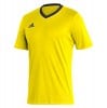 adidas Entrada 22 Short Sleeve Jersey Team Yellow-Black