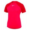 Nike Womens Academy Pro Short-Sleeve Tee (W) Bright Crimson-University Red-White