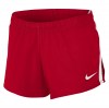 Nike Womens Team Stock Fast 2 Inch Short (W) University Red-White