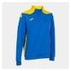 Joma Womens Championship VI 1/4 Zip Sweatshirt / Midlayer (W) Royal-Yellow