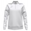 Joma Womens Championship VI 1/4 Zip Sweatshirt / Midlayer (W) White-Grey