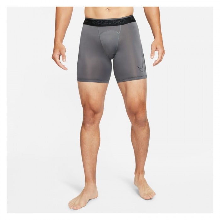 Nike Pro Dri-FIT Shorts Iron Grey-Black-Black