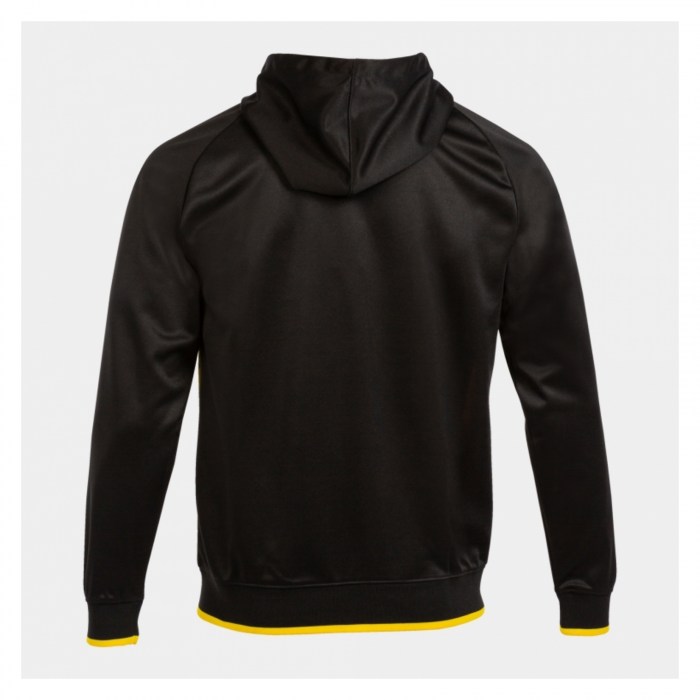 Joma Supernova III Hooded Jacket Black-Yellow