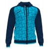 Joma Supernova III Hooded Jacket Dark Navy-Fluo Turquoise