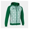 Joma Supernova III Hooded Jacket Green-White