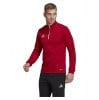 adidas Entrada 1/4 Zip Drill Top Midlayer Team Power Red