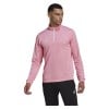 adidas Entrada 1/4 Zip Drill Top Midlayer Semi Pink Glow