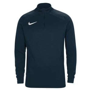 Nike 1/4 Zip Midlayer Obsidian-White