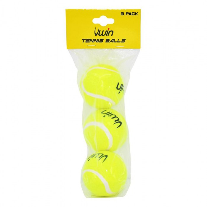 Uwin Trainer Tennis Balls - Pack of 3 balls
