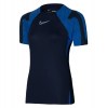 Nike Womens Strike Short Sleeve Tee (W) Obsidian-Royal Blue-White