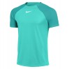 Nike Academy Pro Short-Sleeve Tee Hyper Turq-Washed Teal-White