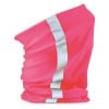 Reflective Running Snood / Morf Fluorescent Pink