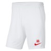 Nike Park III Shorts White-University Red