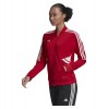 adidas Womens Condivo 22 Track Jacket (W) Team Power Red-White