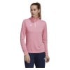 adidas Womens Entrada 22 1/4 Zip Training Top (W) Semi Pink Glow