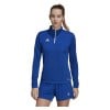 adidas Womens Entrada 22 1/4 Zip Training Top (W) Team Royal Blue