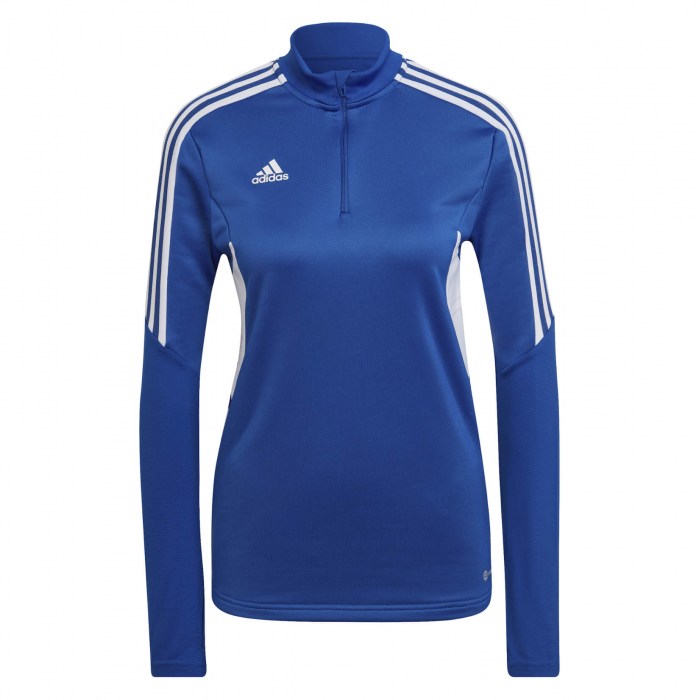 adidas Womens Condivo 22 Training Top (W) Team Royal Blue-White