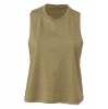 Womens Racerback Cropped Tank (W)