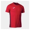 Joma Winner II Short Sleeve Shirt Red-Burgundy