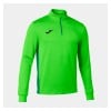 Joma Winner II 1/4 Zip Warm Up Training Top Fluo Green-Medium Green