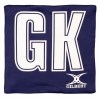 Gilbert Patch Pro Netball Bibs Navy-White