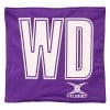 Gilbert Patch Pro Netball Bibs Purple-White