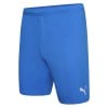 Puma teamRISE Shorts Electric Blue Lemonade-Puma White