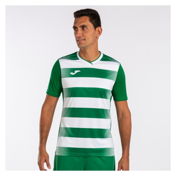 Joma Europa V Hooped Short Sleeve Jersey