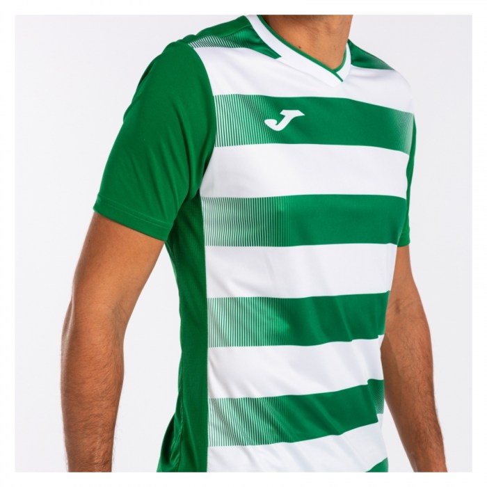 Joma Europa V Hooped Short Sleeve Jersey