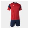 Joma Pheonix Shirt + Shorts Set Red-Dark Navy