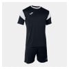 Joma Pheonix Shirt + Shorts Set Black-White