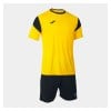 Joma Pheonix Shirt + Shorts Set Yellow-Black