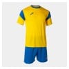 Joma Pheonix Shirt + Shorts Set Yellow-Royal