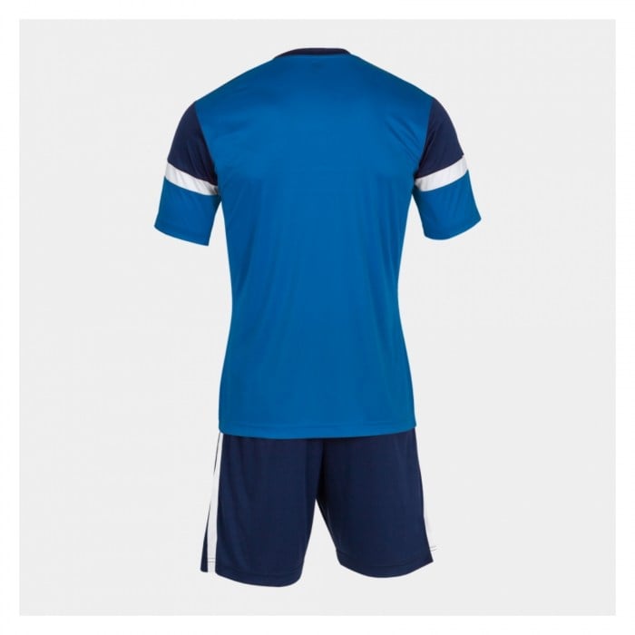 Joma Academy V Shrt + Short Set Royal-Dark Navy-White