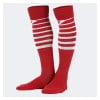 Joma Premier II Hooped Socks Red-White