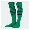 Joma Premier II Hooped Socks Green-Black