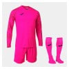 Joma Zamora VII Goalkeeper Set - Shirts + Shorts + Socks Fluo Pink