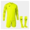 Joma Zamora VII Goalkeeper Set - Shirts + Shorts + Socks Fluo Yellow