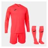 Joma Zamora VII Goalkeeper Set - Shirts + Shorts + Socks Dark Fluo Orange