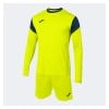 Joma Phoenix Goalkeeper Set - Shirts + Shorts Fluo Yellow-Dark Navy