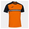 Joma Hispa IV Short Sleeve Shirt Orange-Black-White