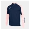 Joma Eco-Championship 1/4 Zip Midlayer Dark Navy-Light Pink