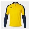 Joma Eco-Championship 1/4 Zip Midlayer Yellow-Dark Navy