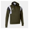 Joma Comfort III Hoodie Olive-White-Dark Melange