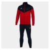 Joma Oxford Tracksuit Black-Red