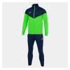 Joma Oxford Tracksuit Dark Navy-Fluo Green
