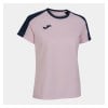 Joma Womens Eco-Championship T-Shirt (W) Light Pink-Dark Navy