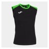 Joma Womens Eco-Championship Sleeveless (W) Black-Fluo Green